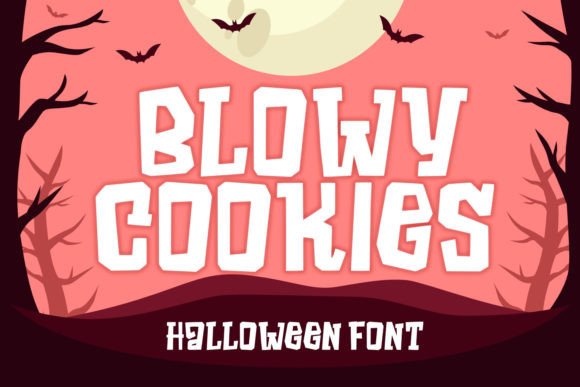 Blowy Cookies Font for Web Design