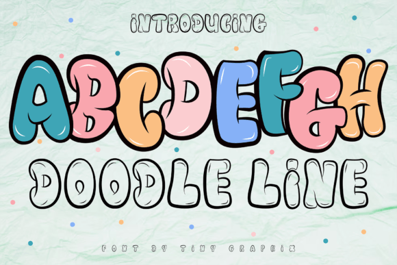 Boost Your Brand with the Doodle Line Font