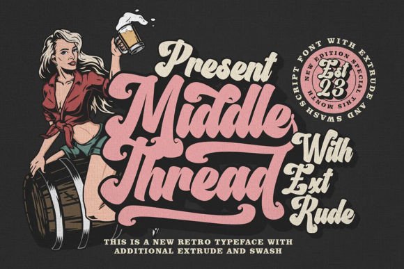 Boost Your Campaign with the Middle Thread Typeface