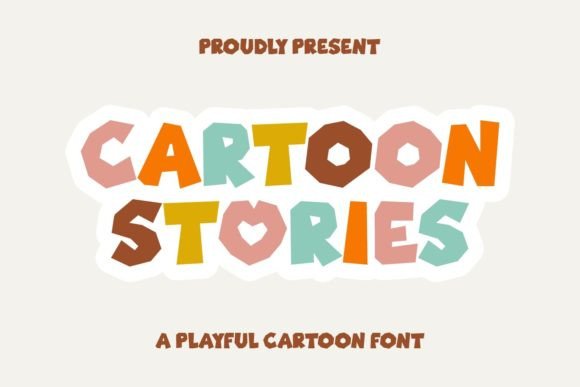 Bring Charm to Your Creations with Cartoon Stories Font