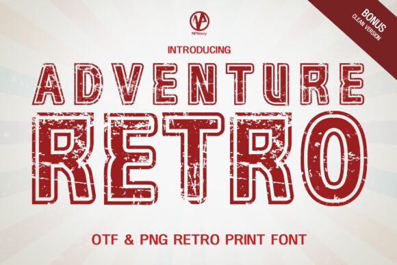 Bringing Vintage Charm with Adventure Retro Font