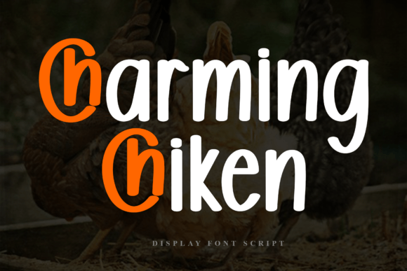 Charming Chiken Font for Handmade Creations