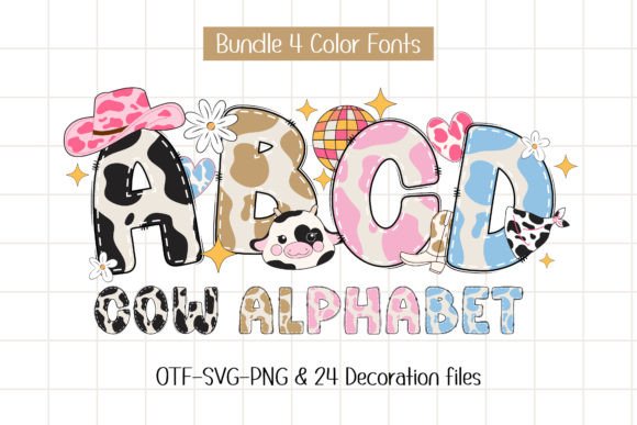 Cow Alphabet: A Wild West-Inspired Display Font for Web Design