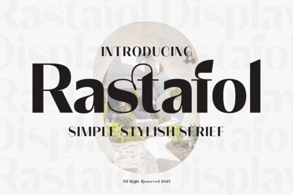 Discovering Rastafol: A Designer's Journey with a Stylish Display Font