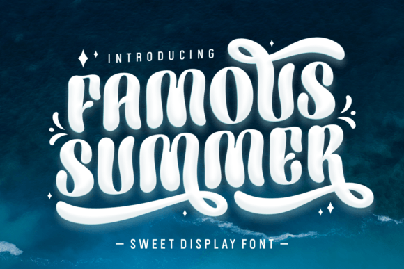 Famous Summer Font for Vibrant Campaign Designs