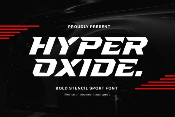 Hyper Oxide: A Bold Font for Small Business Branding