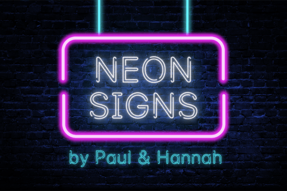 Neon Signs Font for Eye-Catching Campaigns