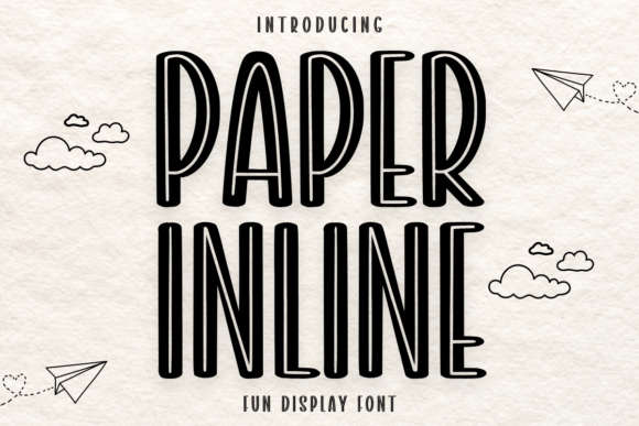 Paper Inline: A Joyful Font for Your Brand