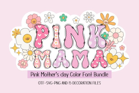 Pink Mama Font Review: A Playful Display Font for Branding