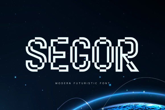 Segor: A Display Font for Bold Visual Statements
