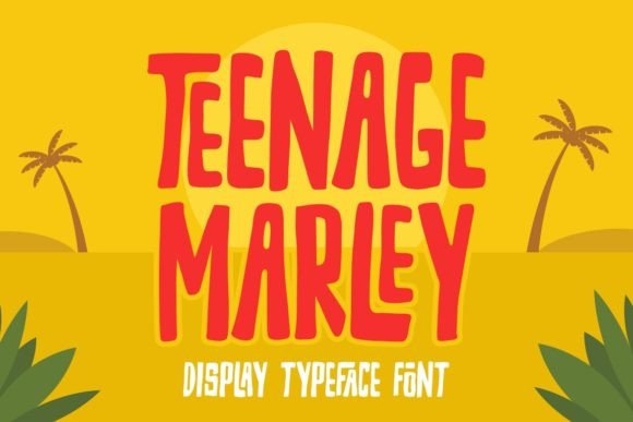 Teenage Marley: A Tropical Typeface for Creative Projects
