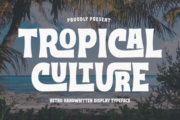 Tropical Culture Font Review for Editorial Design